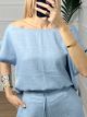 Buttons Top Glow/Light Blue