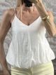 Balloon SpaggetiStraps Top-5005/White