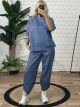 Casual Viscose Set/Indigo