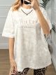 Oversized Necklace T-shirt/White