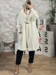 Soft Oversized Hood Coat/Vanilla