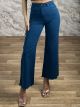 Z-Elastic Soft Denim Pants-1098/Petrol