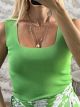 Knitted Top A/Green