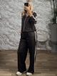 Stripes Animal Tracksuit-5168/White
