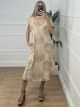 GLOW Leaves Maxi/Beige