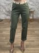 HighWaist Elastic Belt Pants/Κhaki