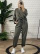 Viscose Buttons Set-58403/Khaki