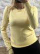 Viscose RoundNeck Top/Yellow