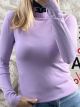 Viscose TurtleNeck Top-A/Lilac