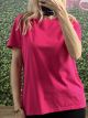 Classic Cotton T-Shirt-925/Fuchsia