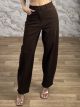 Z-Balloon Denim Pants-013/Chocolat