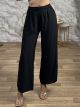 Wide Pants Sizes-140/Black