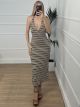 Knitted Stripes Dress