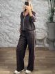 Stripes Animal Tracksuit-5168/Pink