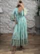 GoldenThread Boho Maxi Dress-8269/Veraman