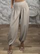 Alladin Highwaist Pants-26087/Beige