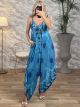Silk Asymmetrical Jumpsuit-1208-NEW/Ciel