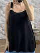 Viscose GoldStripes Top/Black
