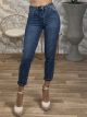 HighWaist Denim Pants-D5709