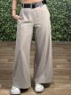 Wide Belt Pants-18627/Beige