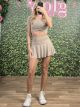 Skorts Set-7882/Beige