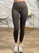 HighWaist Leggings-390/L.Chocolat
