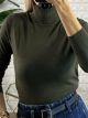 Viscose TurtleNeck Top-505/Khaki