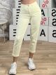Mom Fit Jeans-2036/Yellow