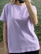 Classic Cotton T-Shirt-925/Lila