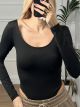 LongSleeves Bodysuit/Black