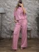 Leo Track Top Viscose Set/Pink