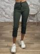 Elastic Pants Drawstring NEW/Dark Khaki
