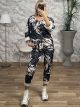 Viscose Leopard Print Set/Blue
