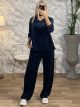 Velvet Ve Set Plus-2489/Dark Blue