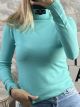 Viscose TurtleNeck Top-A/Mint