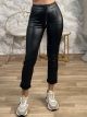 Soft Leather Pants-99997/Black
