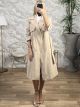 Trench Coat-8808/Beige