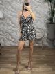 Print Playsuit/Zebra