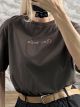 Ciao Bella Cotton T-Shirt-2529/Chocolat
