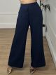 Wide Pants GLOW/Dark Blue