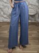 Cotton Paperbag Pants-462/Raf Blue