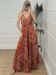 Silk Lahuri Maxi Dress/N4