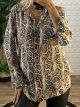 Muslin Shirt-Plus Size/Snake