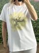 WOW Strassed Flower T-Shirt/Yellow