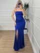 Maxi Elastic X Dress/Blue Royal