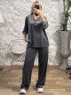 Velvet Ve Set Plus-2489/Grey
