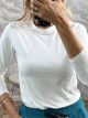 Elastic Soft Cotton Top-7100/White