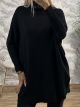 Super Oversized Turtleneck Sweater/Black