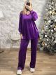 Velvet VE Set-3116/Purple