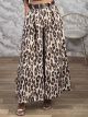 WideLeg Belt Pants-98229/Chocolat